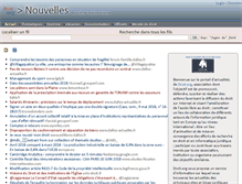 Tablet Screenshot of nouvelles.droit.org
